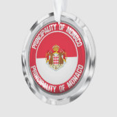 Monaco Round Emblem Ornament (voorkant)