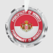 Monaco Round Emblem Ornament (voorkant)