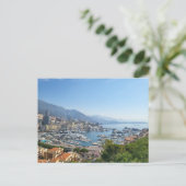 Monaco Skyline Briefkaart (Staand voorkant)