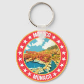 Monaco Sleutelhanger (Achterkant)