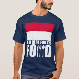 Monaco souvenir eten reizen familie t-shirt