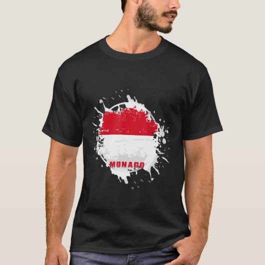 Monaco Splash T-shirt (Voorkant)