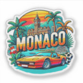 Monaco Sticker (Voorkant)