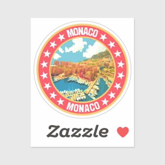 Monaco Sticker (Vel)