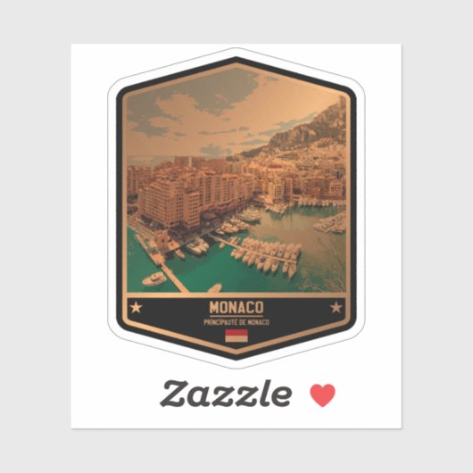 Monaco Sticker (Vel)