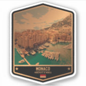Monaco Sticker (Voorkant)