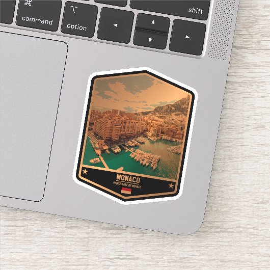 Monaco Sticker (Detail)