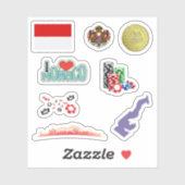 Monaco-Stickers Sticker (Vel)