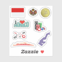 Monaco-Stickers