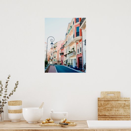 Monaco Stroll | Art Print (Keuken)
