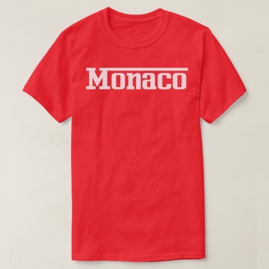 Monaco T-shirt (Design voorkant)