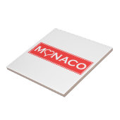 monaco tegeltje (Zijkant)