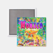Monaco Tijdperk Uur Magneet (Voorkant / Achterkant)