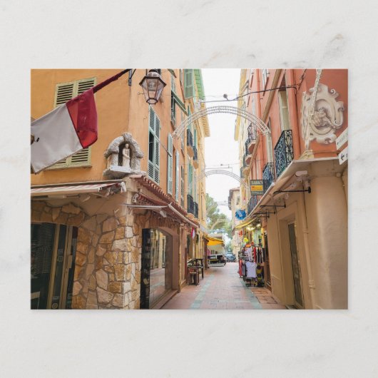 Monaco Ville Briefkaart (Voorkant)
