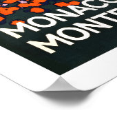 Monaco Vintage Travel Poster (Hoek)