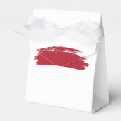 Monaco vlag bedankdoosjes (Voorkant Zijde)