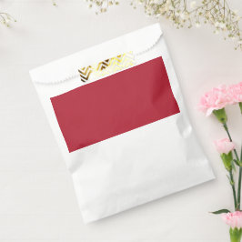 Monaco vlag bedankzakje