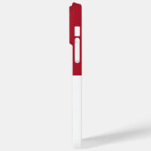 Monaco vlag Case-Mate iPhone case (Achterkant / Links)