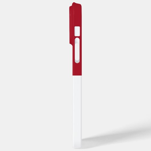 Monaco vlag Case-Mate iPhone case (Achterkant / Links)