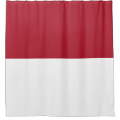 Monaco vlag douchegordijn (Voorkant)