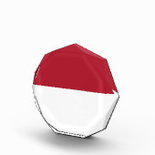 Monaco vlag fotoblokken (Rechts)