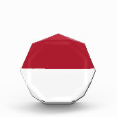 Monaco vlag fotoblokken (Voorkant)