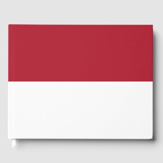 Monaco vlag gastenboek (Voorkant)