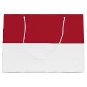 Monaco vlag groot cadeauzakje (Voorkant)