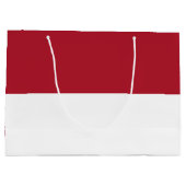 Monaco vlag groot cadeauzakje (Achterkant)