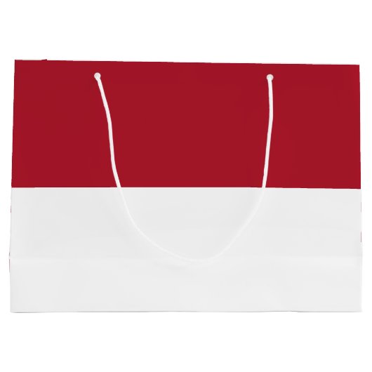 Monaco vlag groot cadeauzakje (Achterkant)