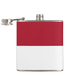 Monaco vlag heupfles