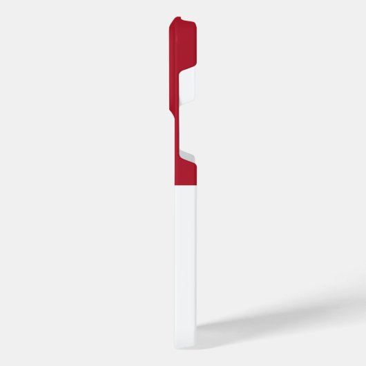 Monaco vlag iPhone hoesje (Linkerkant)