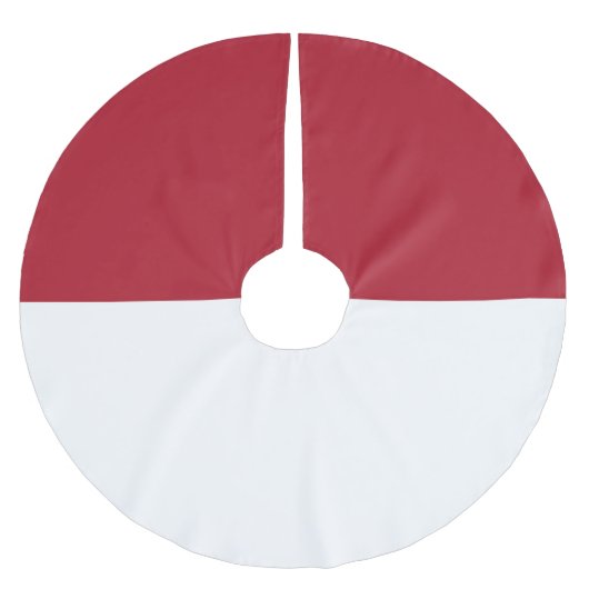 Monaco vlag kerstboom rok (Voorkant)