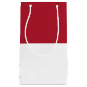 Monaco vlag klein cadeauzakje (Voorkant)