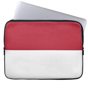 Monaco vlag laptop sleeve