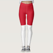 Monaco-vlag Leggings (Voorkant)