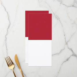 Monaco vlag menu