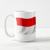 Monaco Vlag Mok (Links)