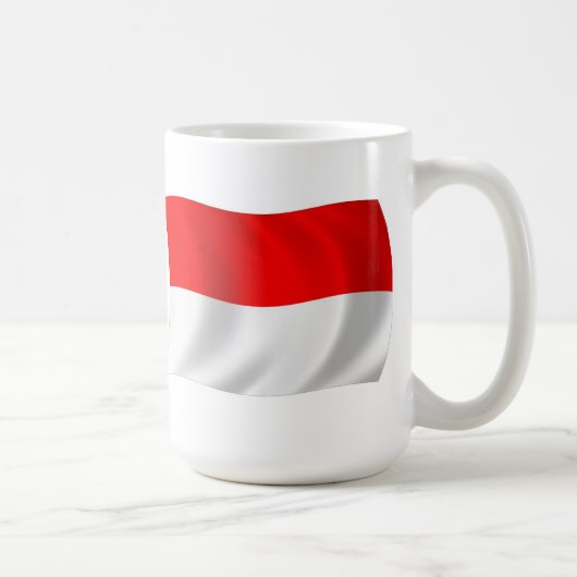 Monaco Vlag Mok (Rechts)