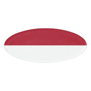 Monaco vlag naambadge