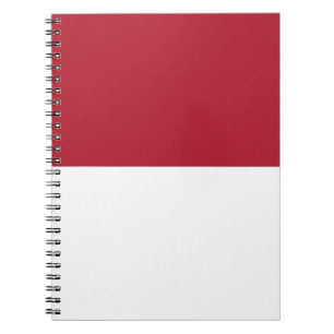 Monaco vlag notitieboek