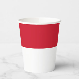 Monaco-vlag Papieren Bekers