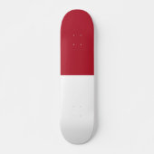 Monaco vlag persoonlijk skateboard (Voorkant)