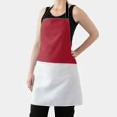 Monaco vlag schort (Insitu)