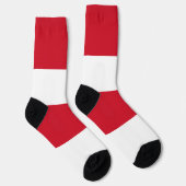 Monaco-vlag Sokken (Rechts)