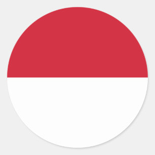 Monaco Vlag Sticker
