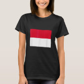Monaco vlag t-shirt (Voorkant)