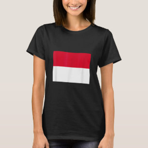 Monaco vlag t-shirt
