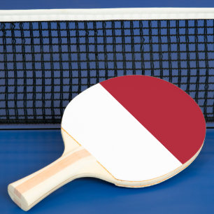 Monaco vlag tafeltennisbatje