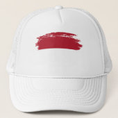 Monaco vlag trucker pet (Voorkant)